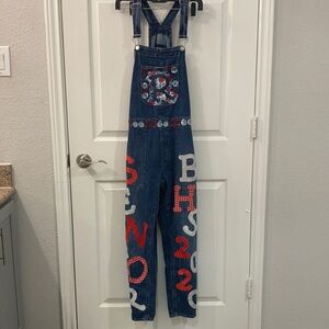 Gap denim jumpsuit